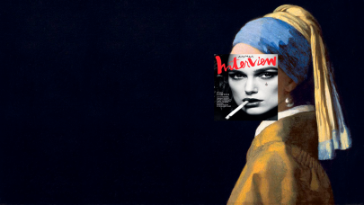 interview russia magazine cover june july, 2012 + girl with a pearl earring