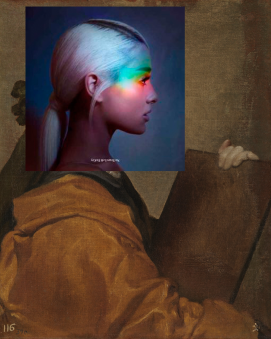 Wife of the Artist by Diego Velasquez + No Tears Left to Cry by Ariana Grande